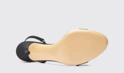 Flash Sale Scarosso Paula Black Satin Black - Silk
