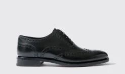Cheap Scarosso Philip Black Calf