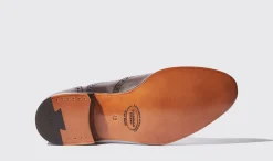Best Sale Scarosso Philip Brown Brown Calf
