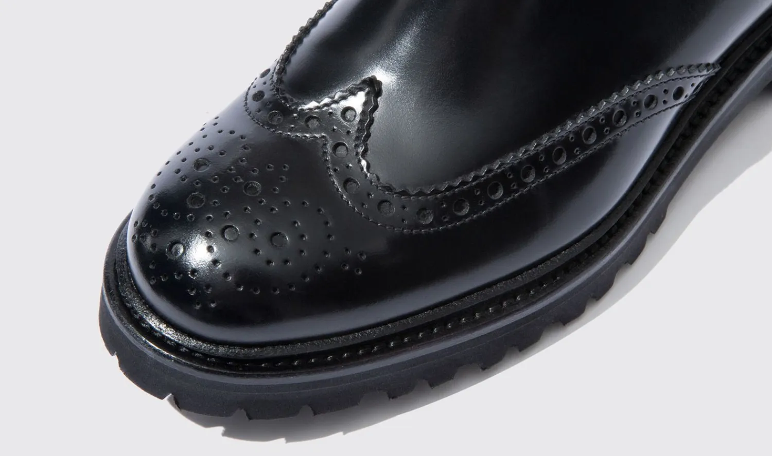 Cheap Scarosso Poppy Black Black - Polished Calf