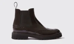 New Scarosso Poppy Brown Brown - Polished Calf