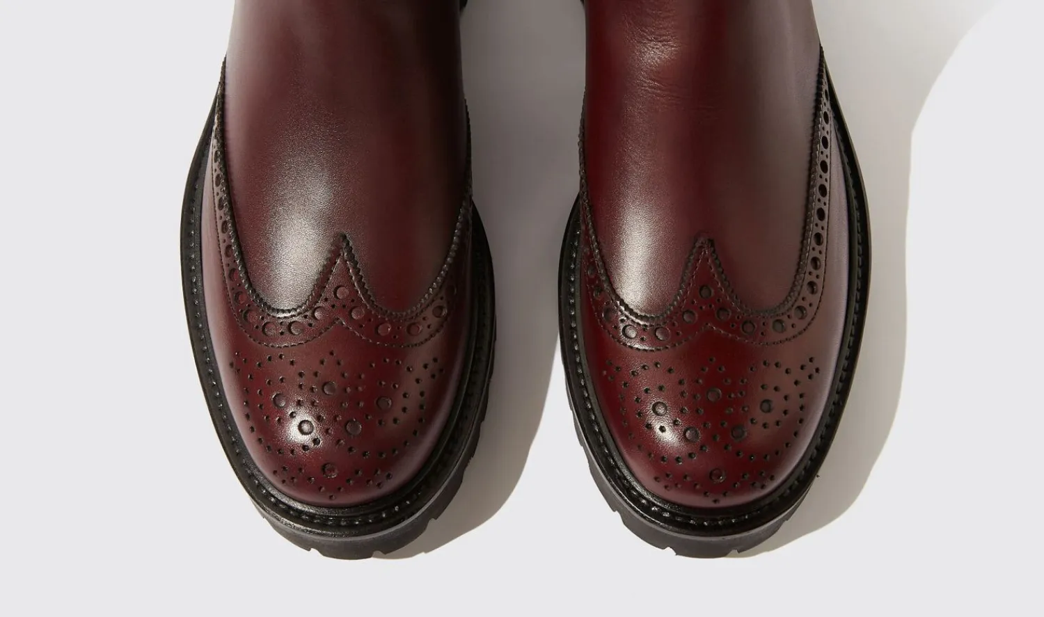 Outlet Scarosso Poppy Burgundy Burgundy - Calf