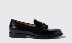 Best Sale Scarosso Ralph Black Bright Black - Brushed Calf