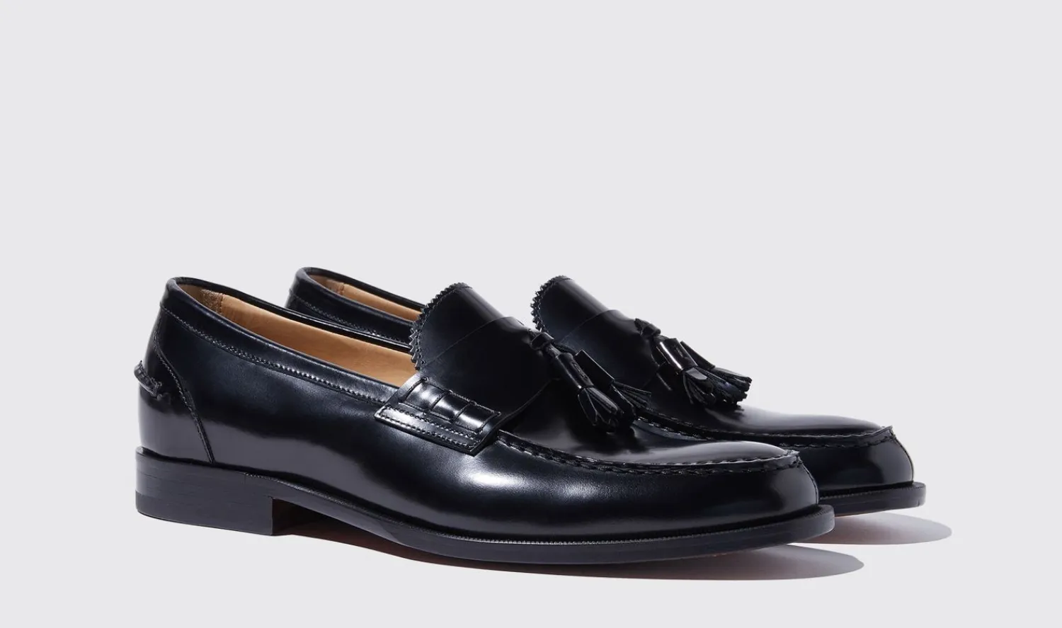 Best Sale Scarosso Ralph Black Bright Black - Brushed Calf