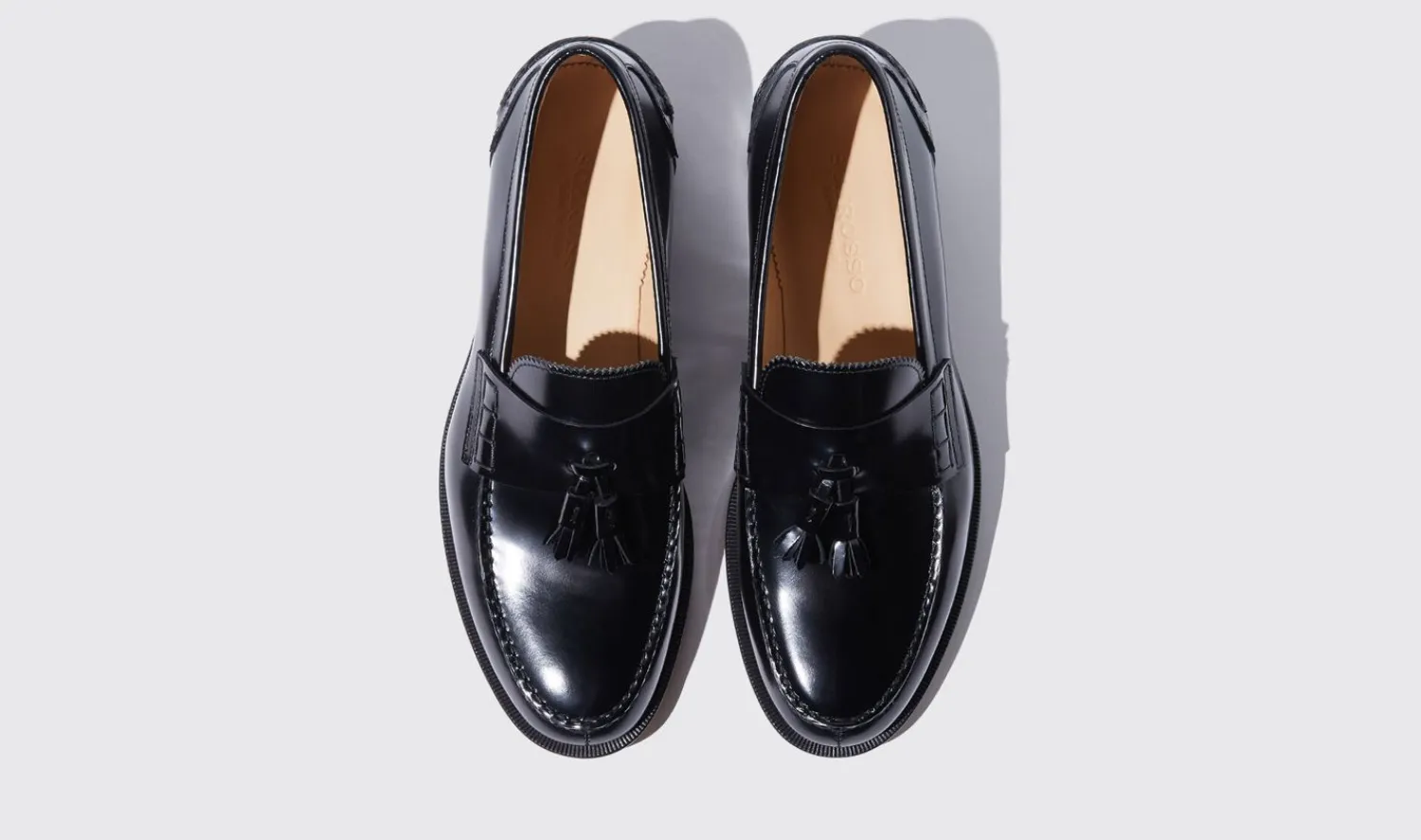 Best Sale Scarosso Ralph Black Bright Black - Brushed Calf