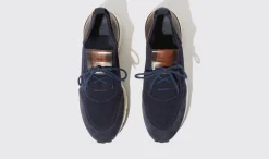 Online Scarosso Robbie Blue Blue - Knit