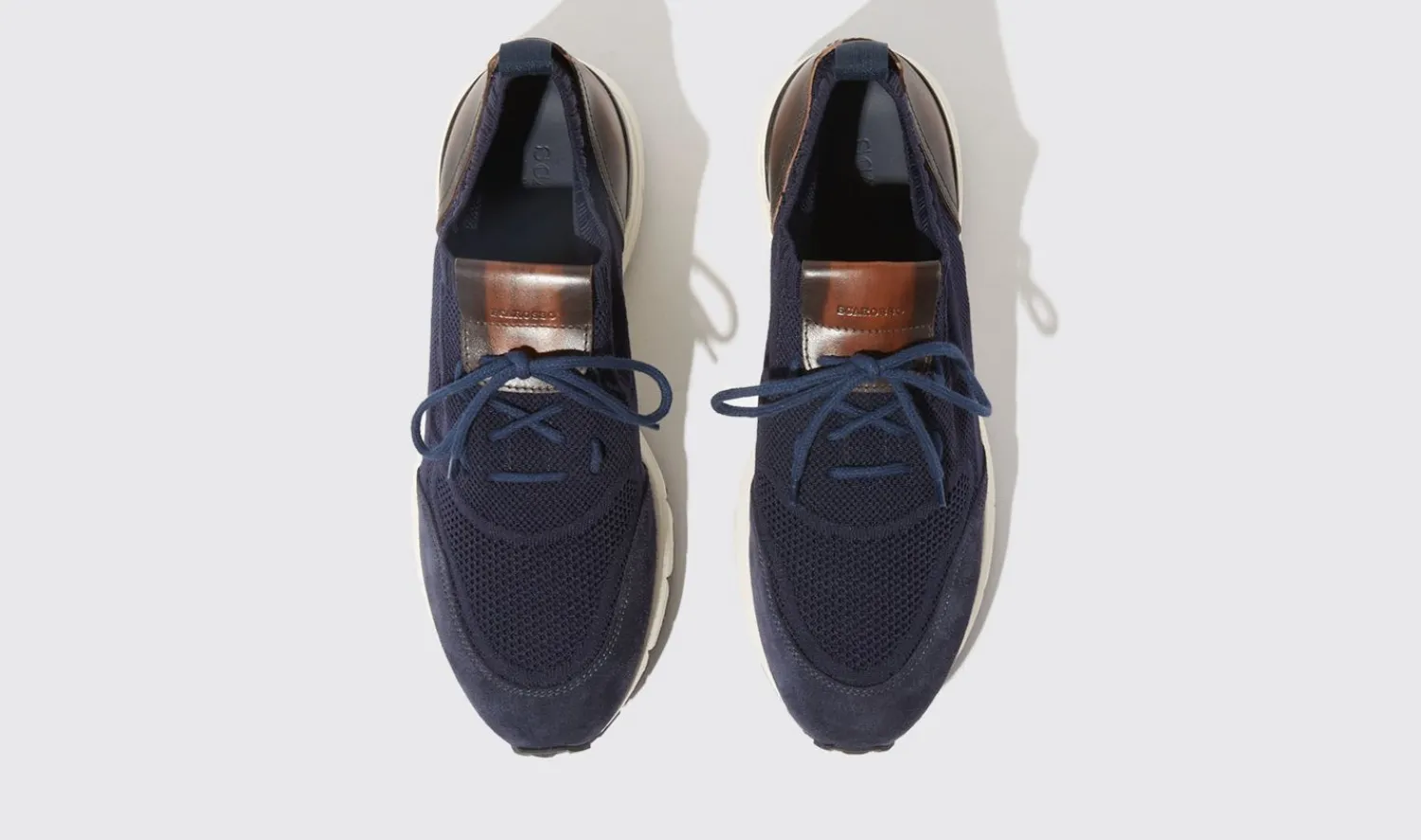 Online Scarosso Robbie Blue Blue - Knit