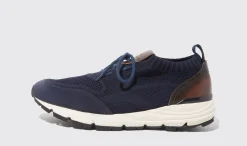 Online Scarosso Robbie Blue Blue - Knit