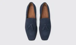 Clearance Scarosso Rodolfo Blue Suede Blue - Suede