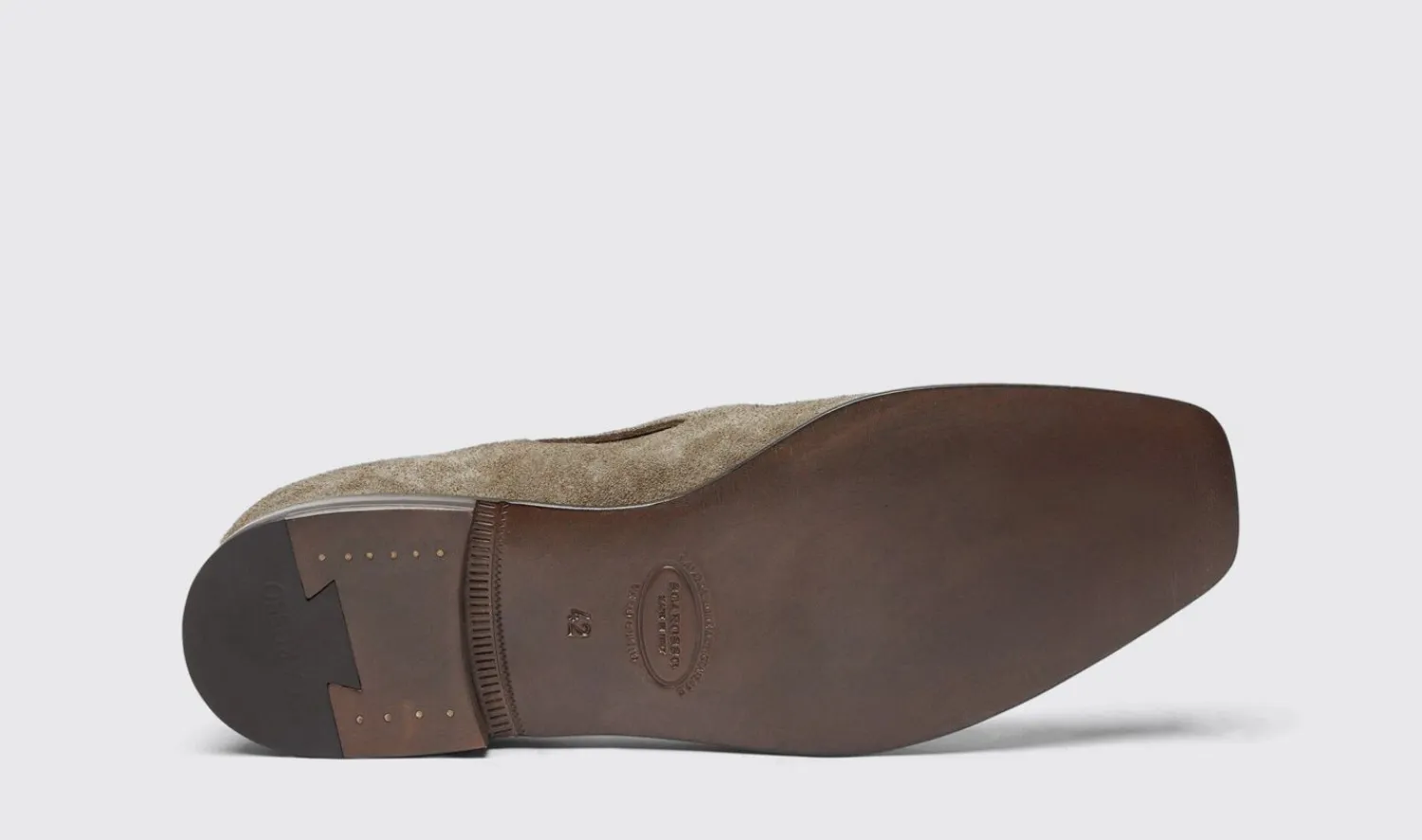 Fashion Scarosso Rodolfo Taupe Suede Taupe - Suede