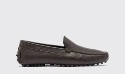 Shop Scarosso Scott Brown Grain Brown Grain - Calf