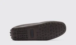 Shop Scarosso Scott Brown Grain Brown Grain - Calf
