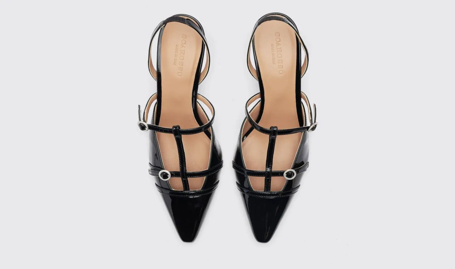 Discount Scarosso Selena Black Patent Black - Patent