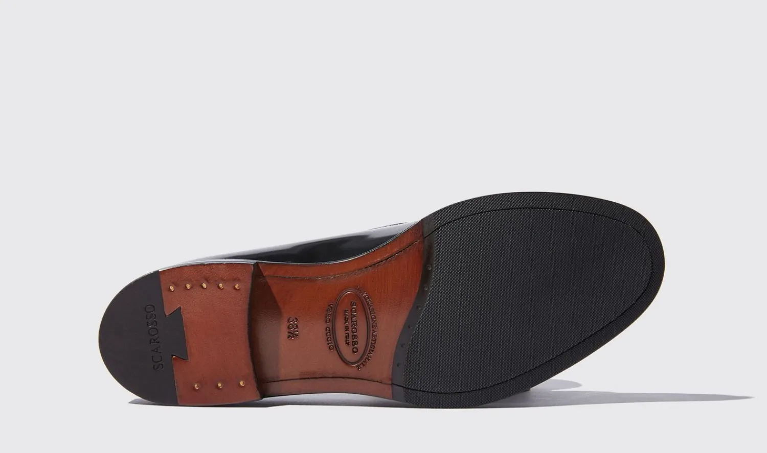 Online Scarosso Sienna Black Bright Black - Brushed Calf