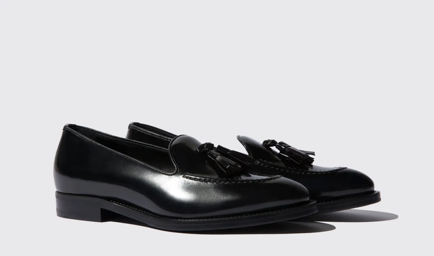 Online Scarosso Sienna Black Bright Black - Brushed Calf