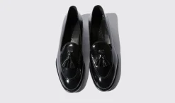 Online Scarosso Sienna Black Bright Black - Brushed Calf
