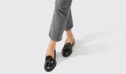 Online Scarosso Sienna Black Bright Black - Brushed Calf