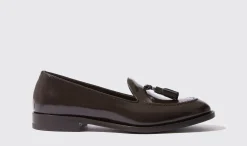 Shop Scarosso Sienna Brown Bright Brown - Brushed Calf