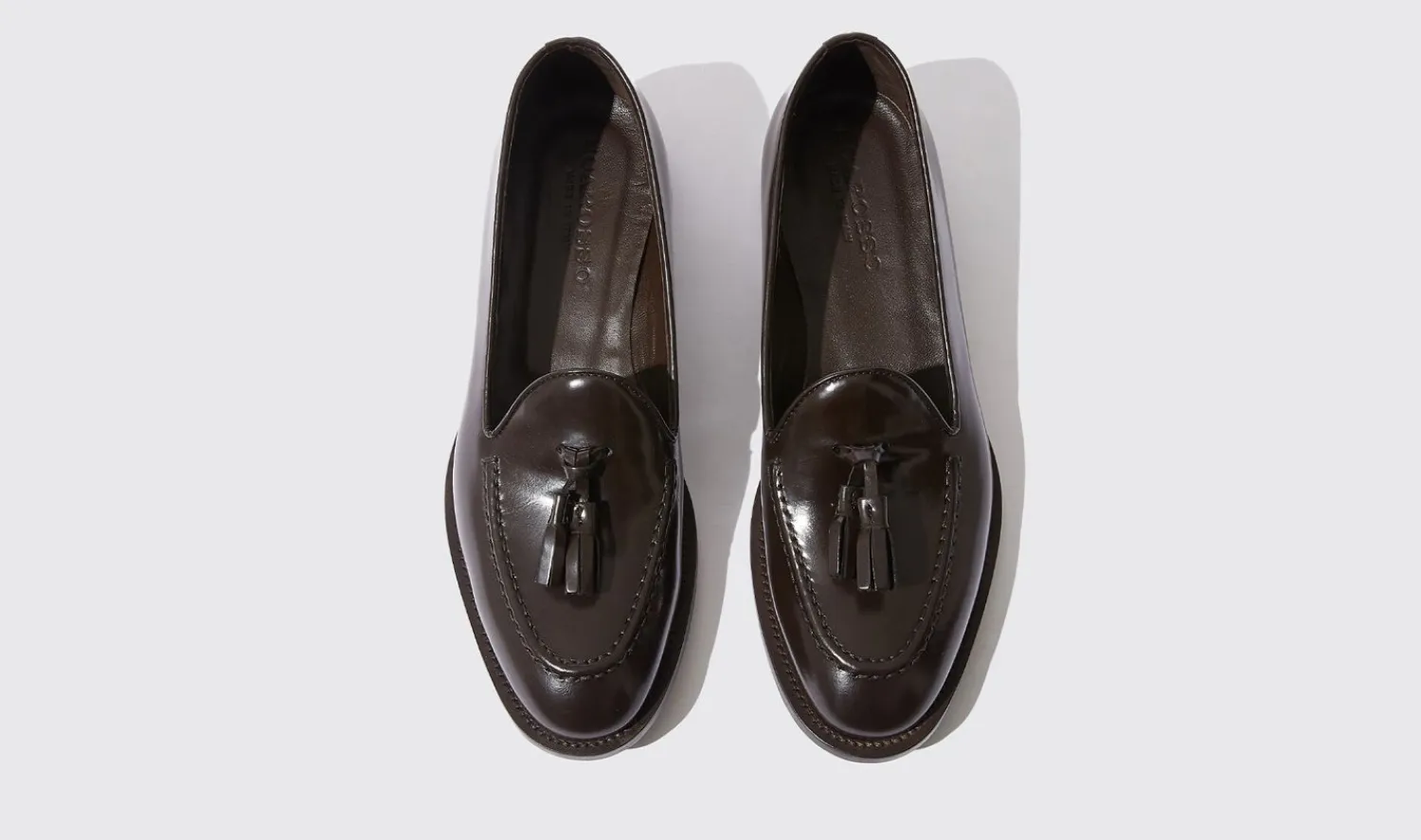 Shop Scarosso Sienna Brown Bright Brown - Brushed Calf