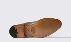 Cheap Scarosso Silvio Dark Brown Calf