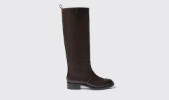 Clearance Scarosso Sofia Brown Brown - Calf