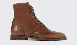 Shop Scarosso Stefania Caramello Brown - Calf