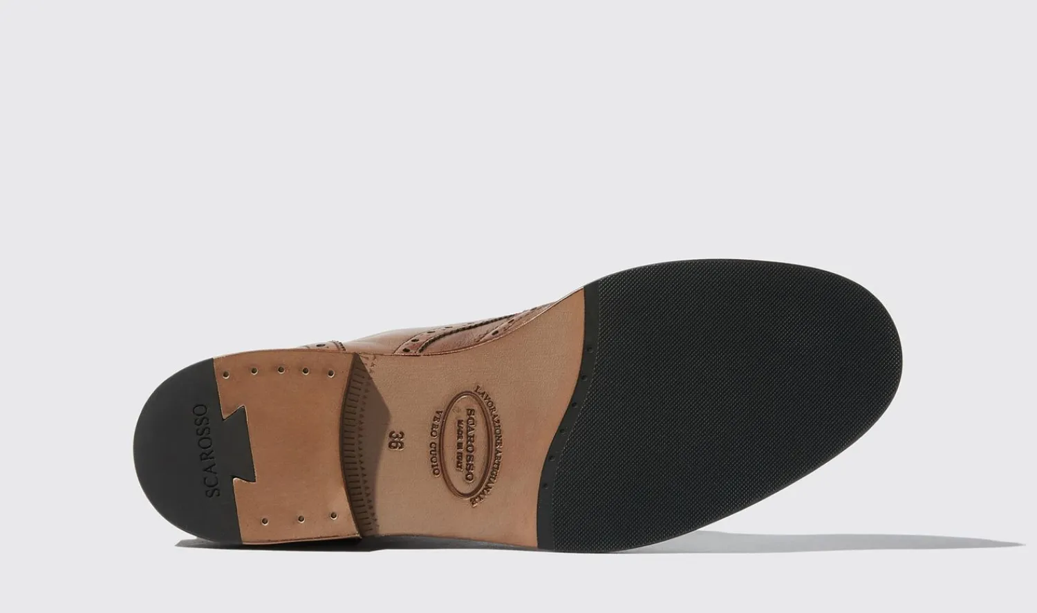 Shop Scarosso Stefania Caramello Brown - Calf