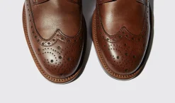 Shop Scarosso Stefania Caramello Brown - Calf