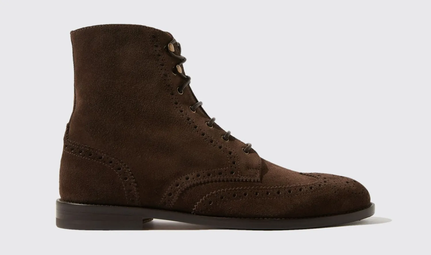 Hot Scarosso Stefania Marrone Scamosciata Brown - Suede