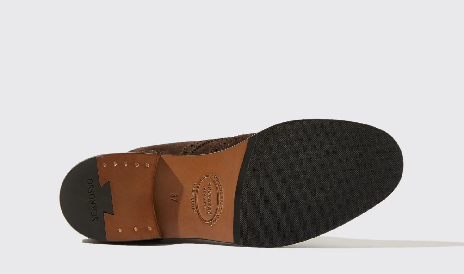 Hot Scarosso Stefania Marrone Scamosciata Brown - Suede