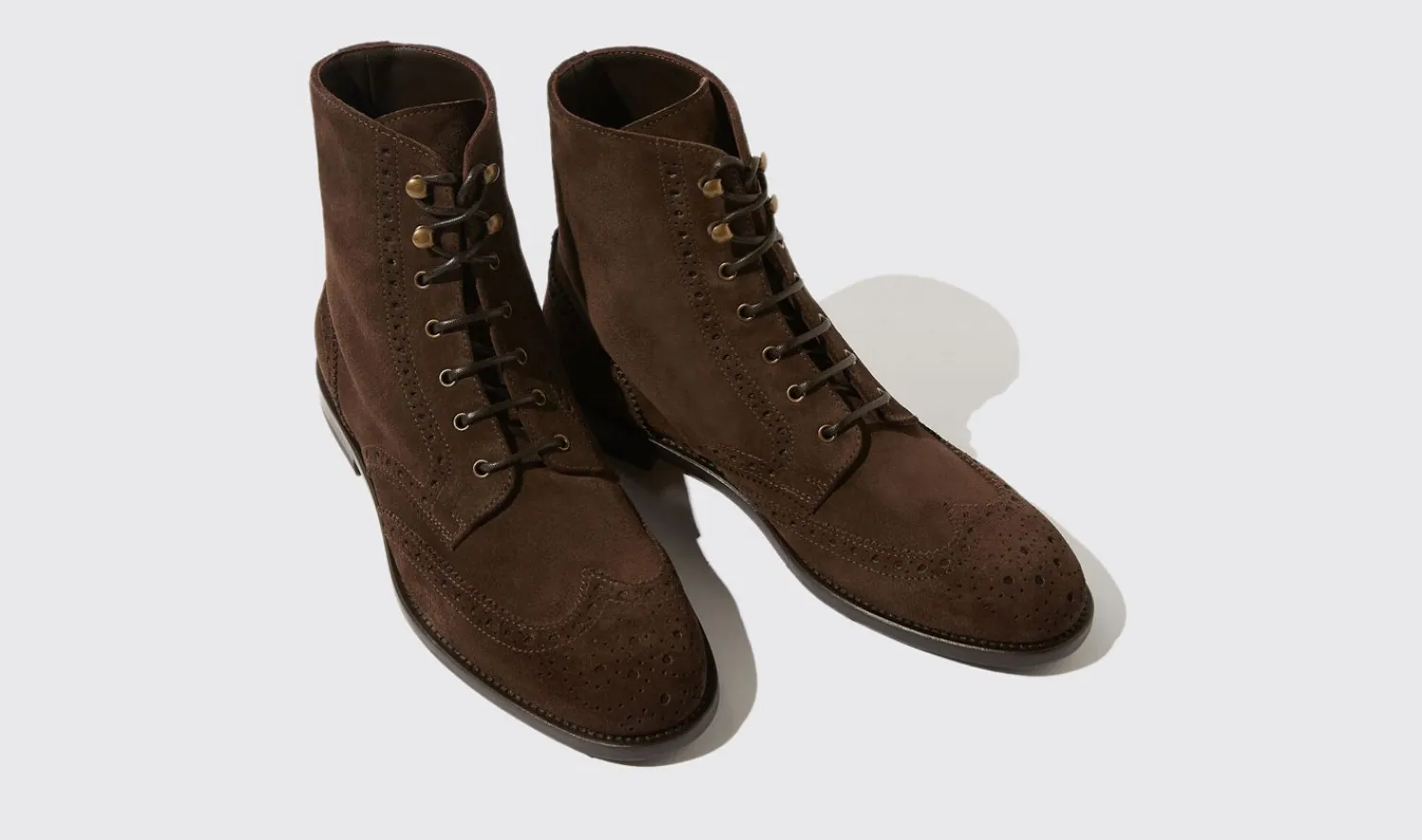 Hot Scarosso Stefania Marrone Scamosciata Brown - Suede