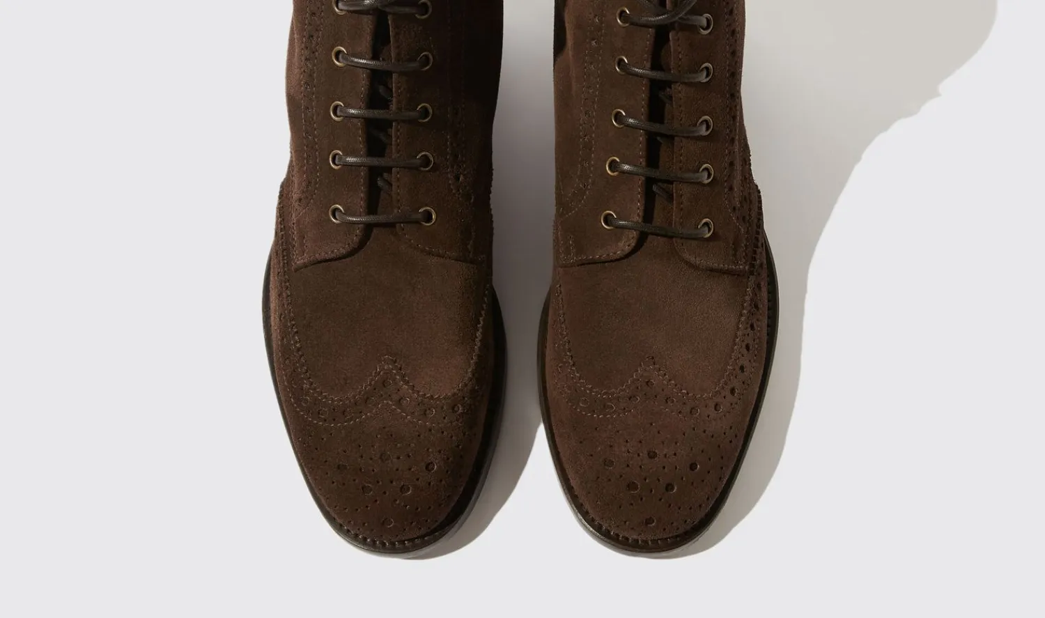 Hot Scarosso Stefania Marrone Scamosciata Brown - Suede