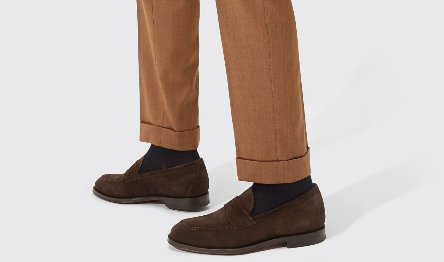 Online Scarosso Stefano Moro Dark Brown - Suede