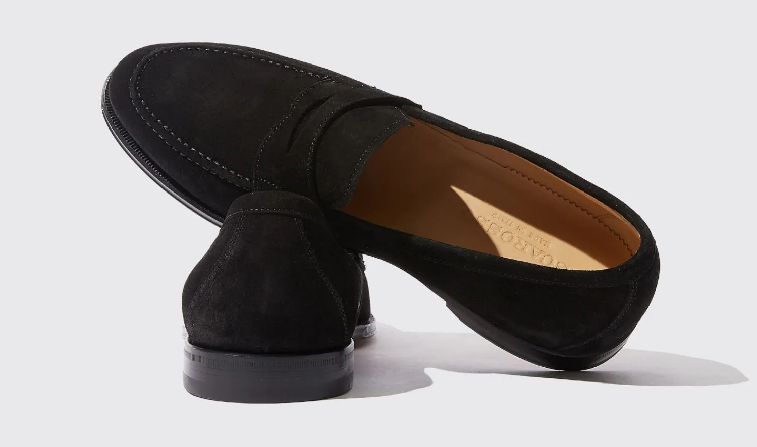 Store Scarosso Stefano Nero Scamosciato Black - Suede