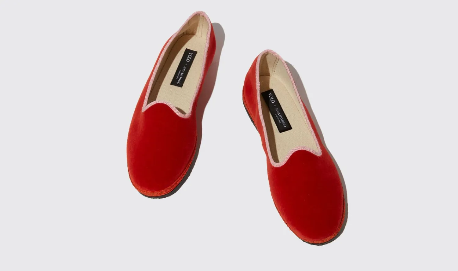 Shop Scarosso Sunset Red - Velvet