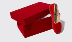 Shop Scarosso Sunset Red - Velvet
