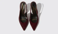 Online Scarosso Sutton Burgundy Suede Burgundy - Suede