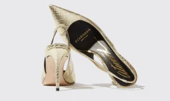 Online Scarosso Sutton Gold Elaphe Gold - Elaphe