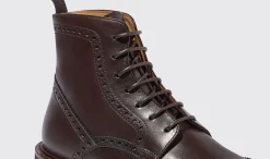 Online Scarosso Thomas Dark Brown Dark Brown - Calf