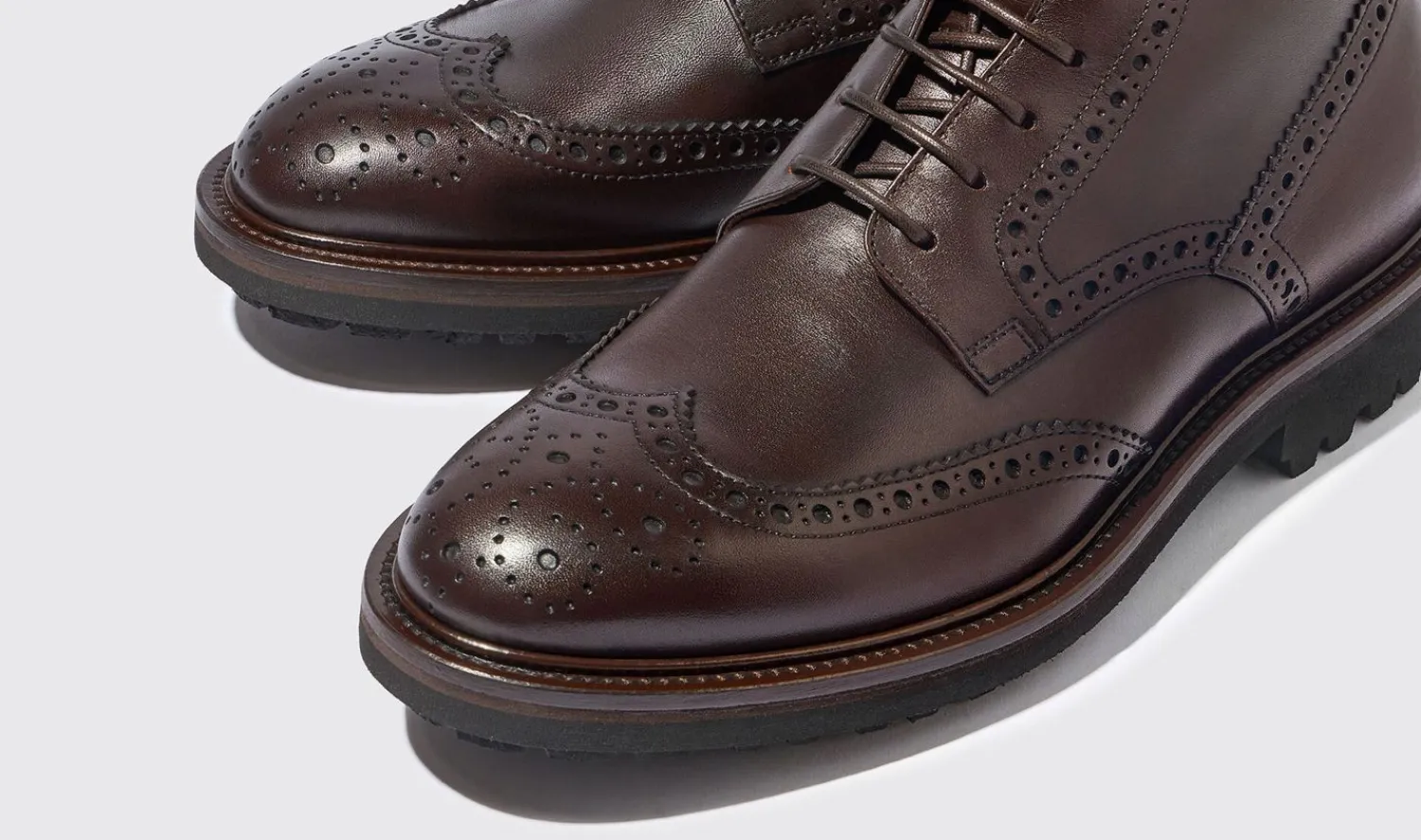 Online Scarosso Thomas Dark Brown Dark Brown - Calf