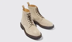 Best Sale Scarosso Thomas Sand Suede Sand - Suede