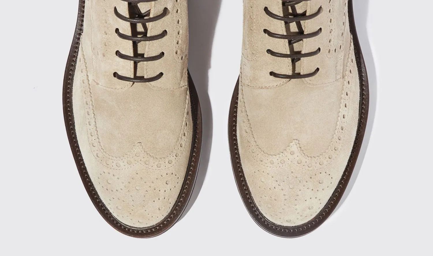 Best Sale Scarosso Thomas Sand Suede Sand - Suede