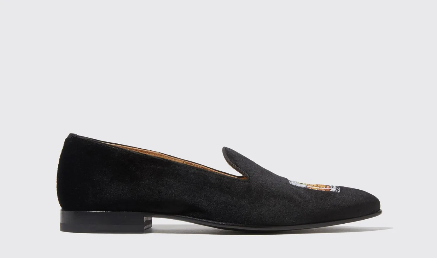 Cheap Scarosso Tom Black Velvet Black - Velvet