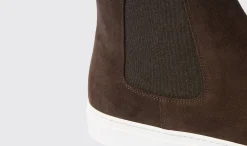 Shop Scarosso Tommaso Moro Scamosciato Brown - Suede