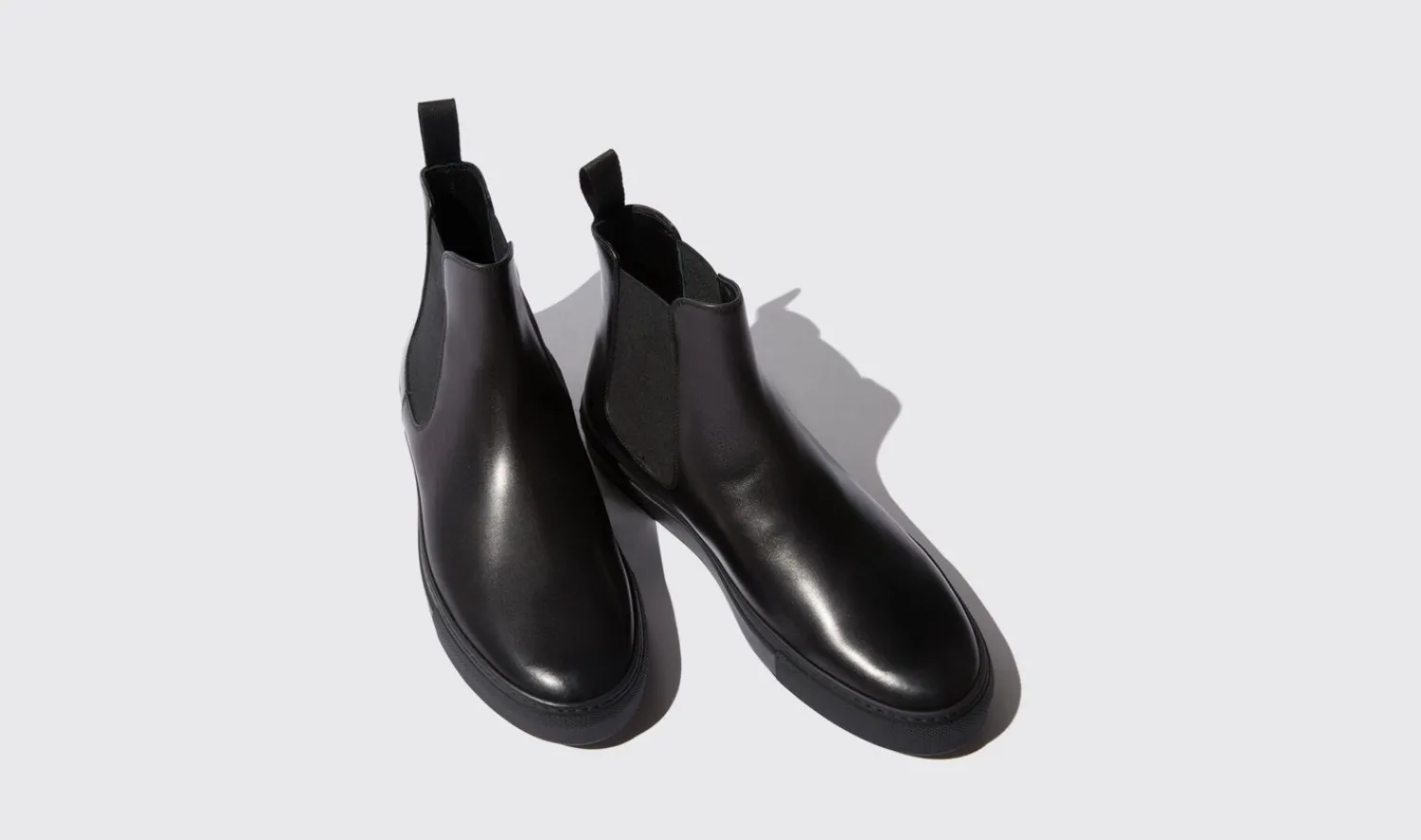 Store Scarosso Tommaso Nero Intenso Black Black - Calf