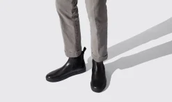 Store Scarosso Tommaso Nero Intenso Black Black - Calf