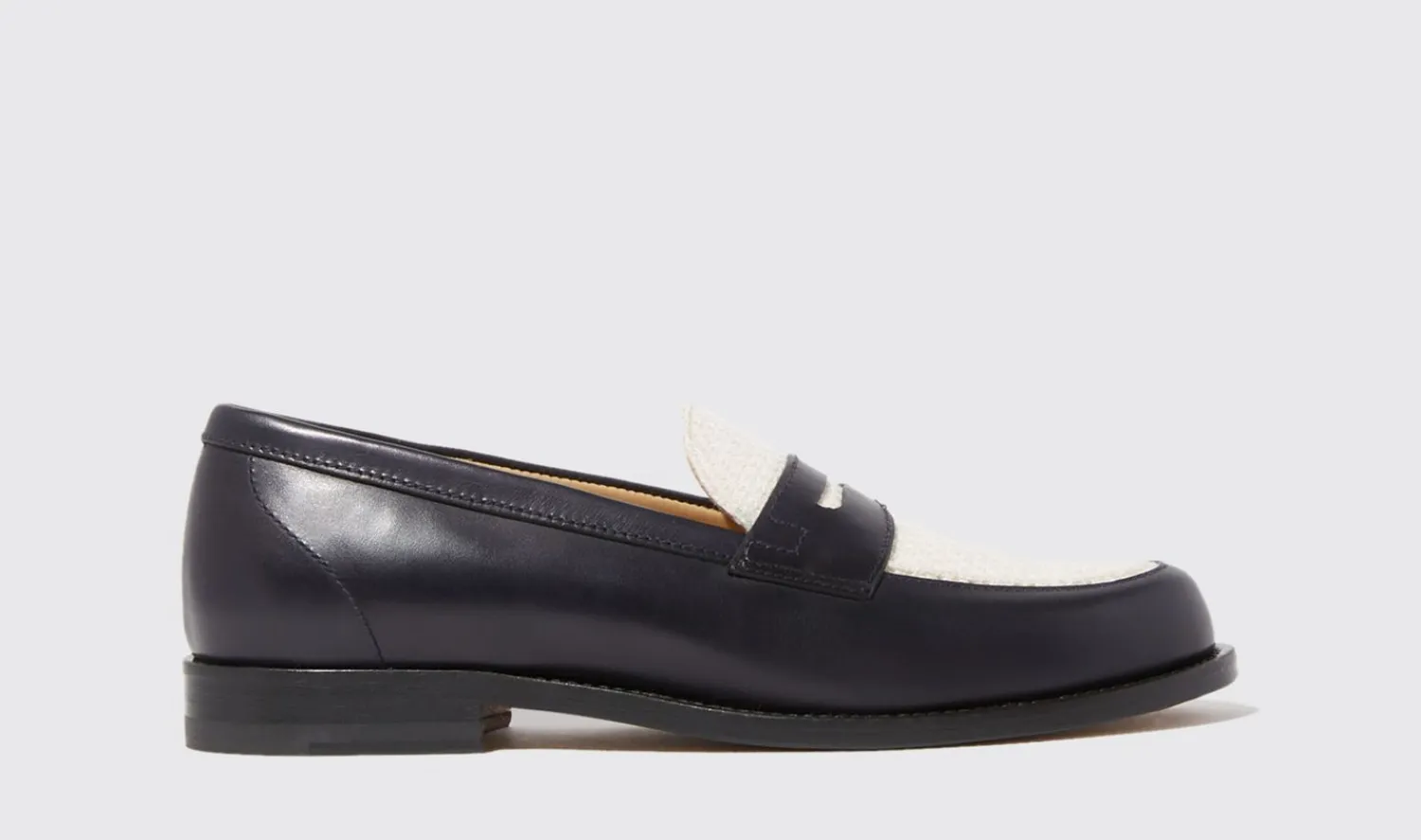 Best Scarosso Trinidad Blue Blue & White - Calf
