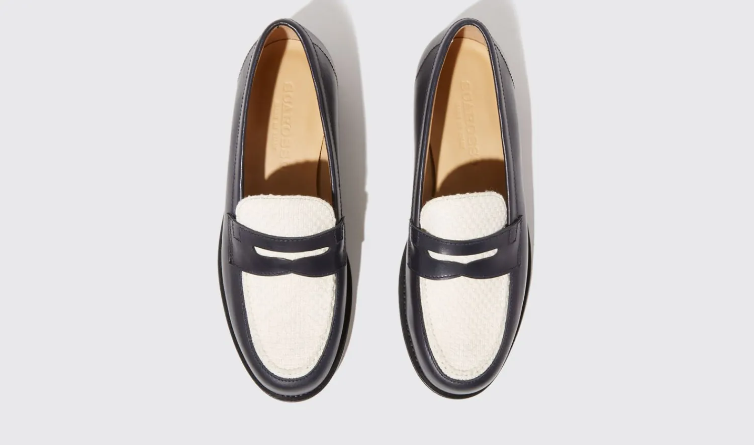 Best Scarosso Trinidad Blue Blue & White - Calf