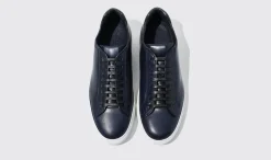 Hot Scarosso Ugo Blu Blue - Calf