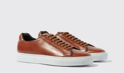 Discount Scarosso Ugo Marrone Hand-Finished Brown - Calf